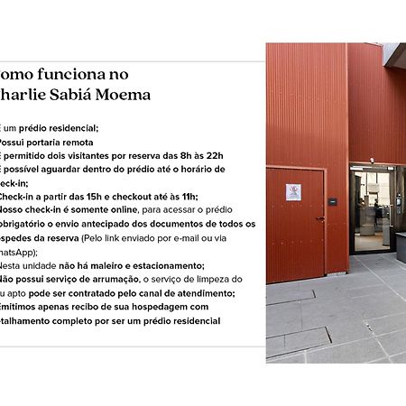 Apartament Charlie Sabia Moema São Paulo Zewnętrze zdjęcie